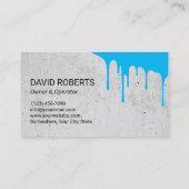 Druk Wassen Zwart Power Washer Schoonmaken Visitekaartje (Achterkant)