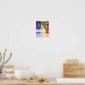 drukbare puppy's te koop sjabloon poster (Keuken)