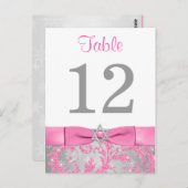 DRUKBEELD - WinterWonderland - Tabelnummer kaart (Voorkant / Achterkant)