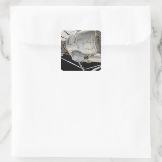 Drukbegrenzer 3 2 vierkante sticker (Tas)