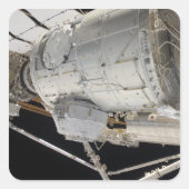 Drukbegrenzer 3 2 vierkante sticker (Voorkant)