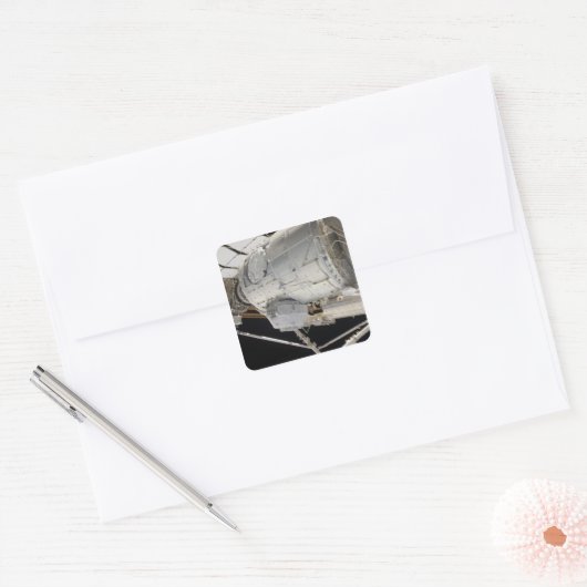 Drukbegrenzer 3 2 vierkante sticker (Envelop)