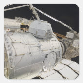 Drukbegrenzer 3 vierkante sticker (Voorkant)