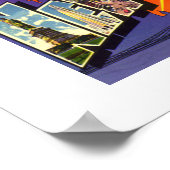 drukbegroeten New York City Poster (Hoek)