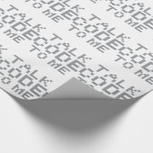 DRUKCODE VOOR MIJ CADEAUPAPIER (Hoek)