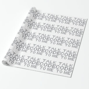 DRUKCODE VOOR MIJ CADEAUPAPIER