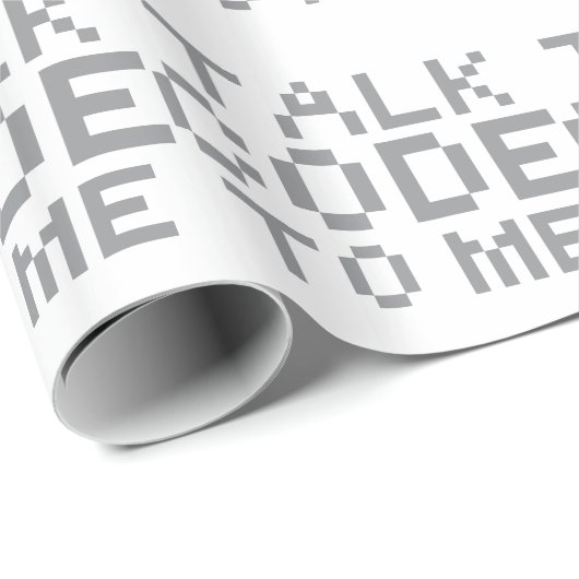 DRUKCODE VOOR MIJ CADEAUPAPIER (Rol Hoek)