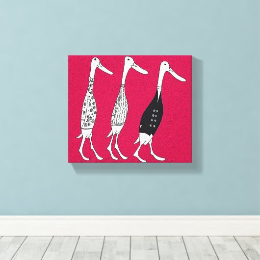 Drukeenden Canvas Afdruk (Insitu (Houten vloer))