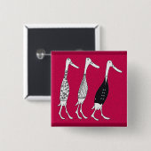 Drukeenden Vierkante Button 5,1 Cm (Voorkant /achterkant)