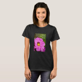Drukke Bee (donker) T-shirt (Voorkant volledig)