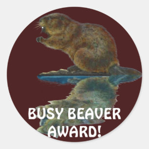DRUKKE BEVER KINDER Incentive Stickers