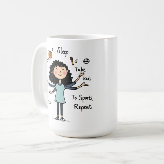 Drukke Bij Brouw Mok (Voorkant links)