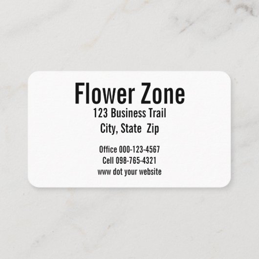 Drukke bij op Paarse distelfoto Visitekaartje (Achterkant)