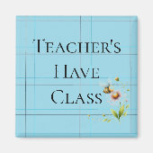 Drukke bijenleraar heeft les magneet (Voorkant)