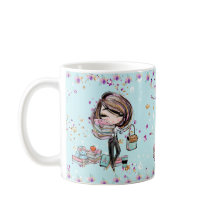 Drukke boekenwurm meisje