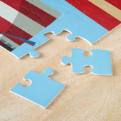 Drukke Circus Kleurrijk Legpuzzel (Zijkant)