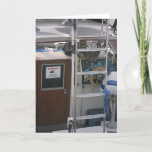 "Drukke Duluth Vissersboot" Herstelkaart Kaart