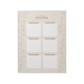 Drukke Joodse Mam's Weekly Workout Routine Planner Notitieblok (Linkerzijde)