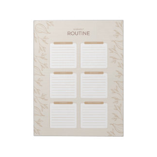 Drukke Joodse Mam's Weekly Workout Routine Planner Notitieblok