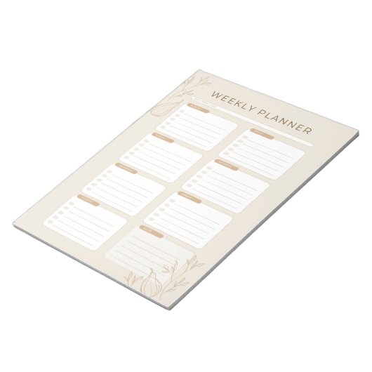 Drukke joodse mam's weekplanner 2024 notitieblok (Schuin)