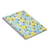 Drukke kleine honingbijen notitieboek (Rechterzijde)