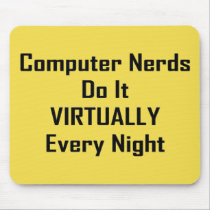 Drukke nerds muismat