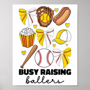 Drukke opvoeding Byllers Bysebyll en Softbyll Mom Poster