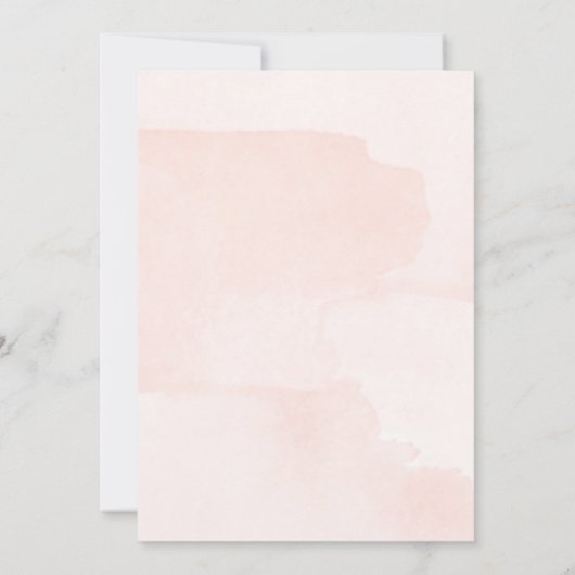 drukke Shower Invitation, cactus Kaart (Achterkant)