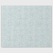 Drukke Sneeuwmannen Koliday Verpakking Cadeaupapier (Vlak)