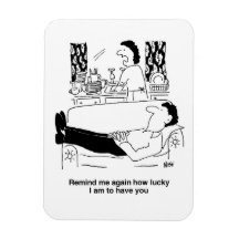 Drukke vrouw terwijl de ijdele echtgenoot rust. gr