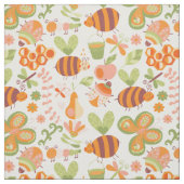 Drukke zomertuinstof 2 stof (Swatch)