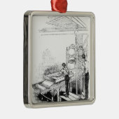 Drukken Metalen Ornament (Rechts)