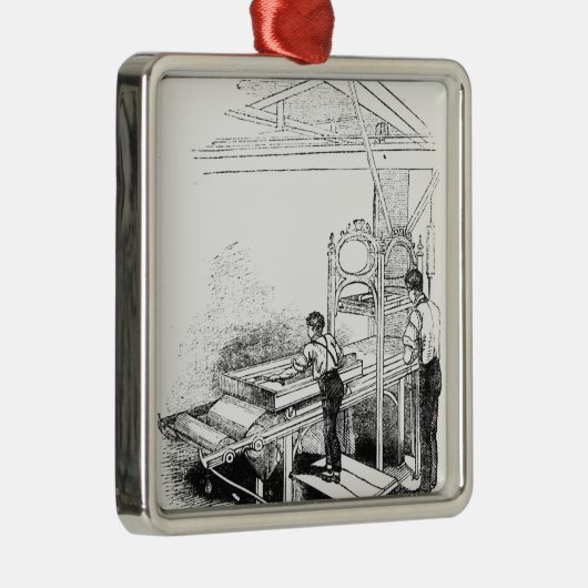 Drukken Metalen Ornament (Rechts)