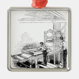 Drukken Metalen Ornament