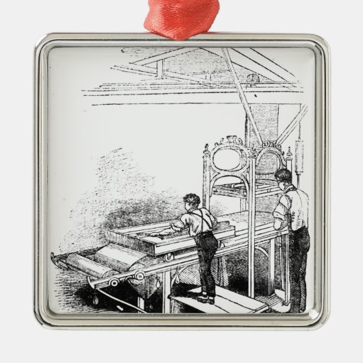 Drukken Metalen Ornament (Voorkant)