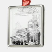 Drukken Metalen Ornament (Links)