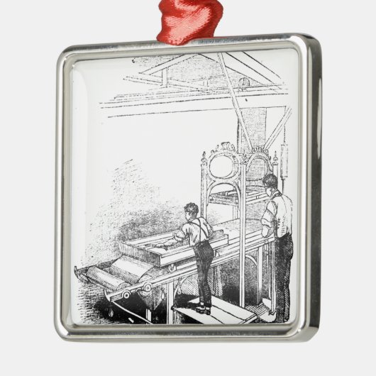 Drukken Metalen Ornament (Links)