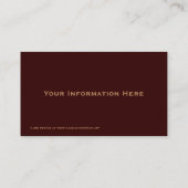 Drukken op stenen Visitekaartjes verven (Achterkant)