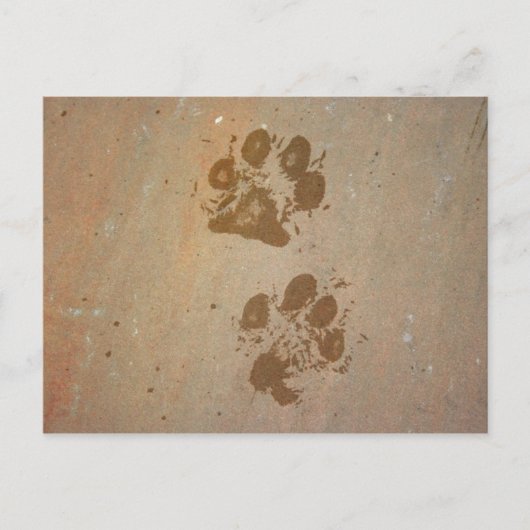 Drukken op Stone Briefkaart verven (Voorkant)