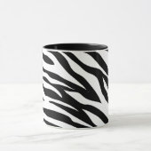 Drukken van dieren - zebra mok (Midden)