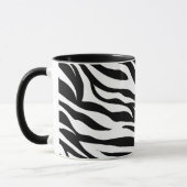 Drukken van dieren - zebra mok (Links)