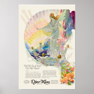  drukkerij 1920 en Djer-Kiss Angel Poster