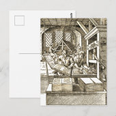 "Drukkerij" Briefkaart (Voorkant / Achterkant)