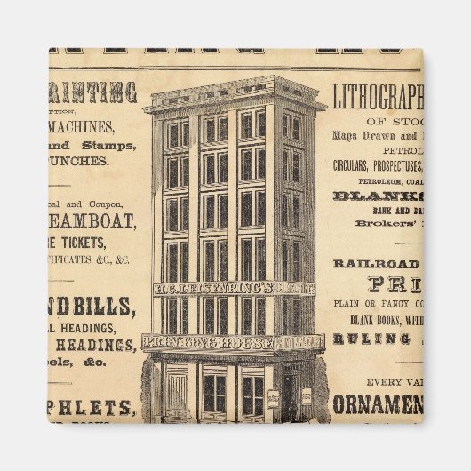 Drukkerij Leisenring Magneet (Voorkant)