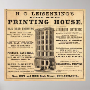 Drukkerij Leisenring Poster