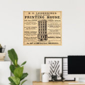 Drukkerij Leisenring Poster (Thuiskantoor)