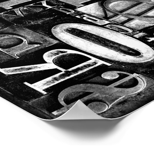 Drukketype Poster (Hoek)