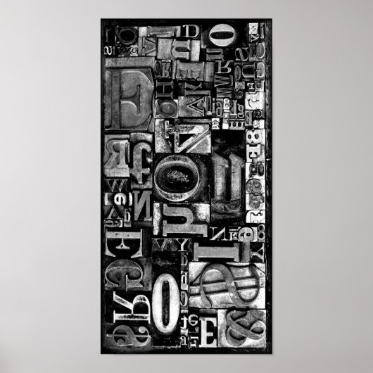 Drukketype Poster (Voorkant)