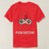 Drukknoppen voor spelcontroller t-shirt (Design voorkant)