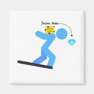 Drukmachines diamanten magneet